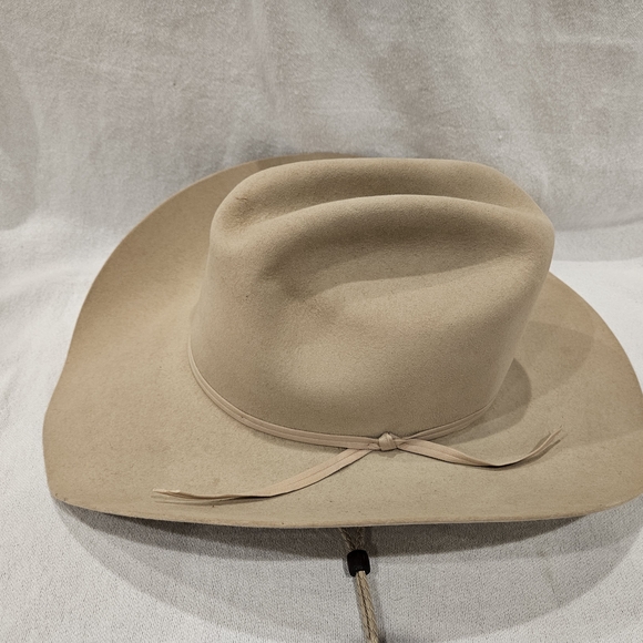 Stetson Retired Ranch Tan Western Cowboy Hat Size 7 1/4 XXXXX SF0575D440 - Picture 6 of 11